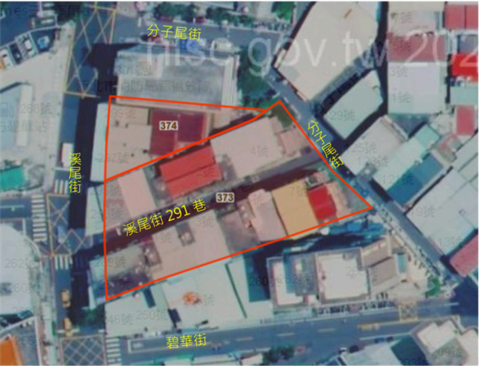 三重區碧華段373地號等2筆土地都市更新案